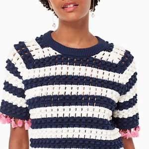 kate spade Sweaters - Kate Spade Bauble Short Sleeve Sweater XXS kate spade Sweaters - Kate Spade Bauble Short Sleeve Sweater XXS
